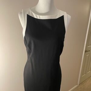 Lauren Black and Ivory dress